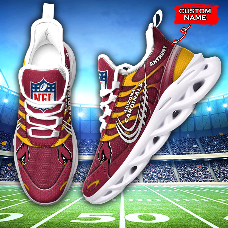 Arizona Cardinals NFL Max Soul Shoes Sneakers For Men And Women Calebmatthewhans