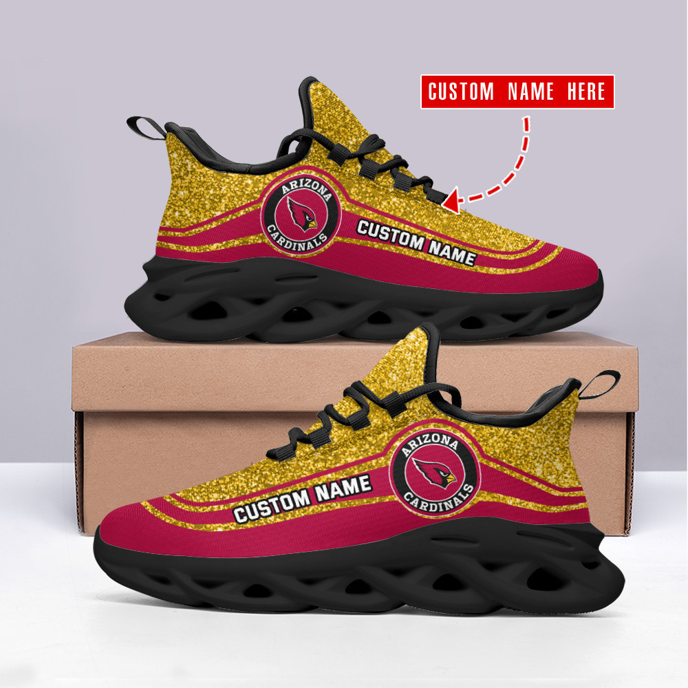Arizona Cardinals NFL Max Soul Shoes Sneakers For Men And Women Calebmatthewhans
