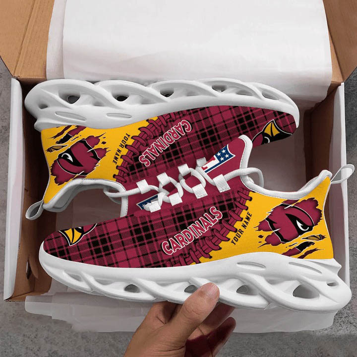 Arizona Cardinals NFL Max Soul Shoes Sneakers For Men And Women Calebmatthewhans