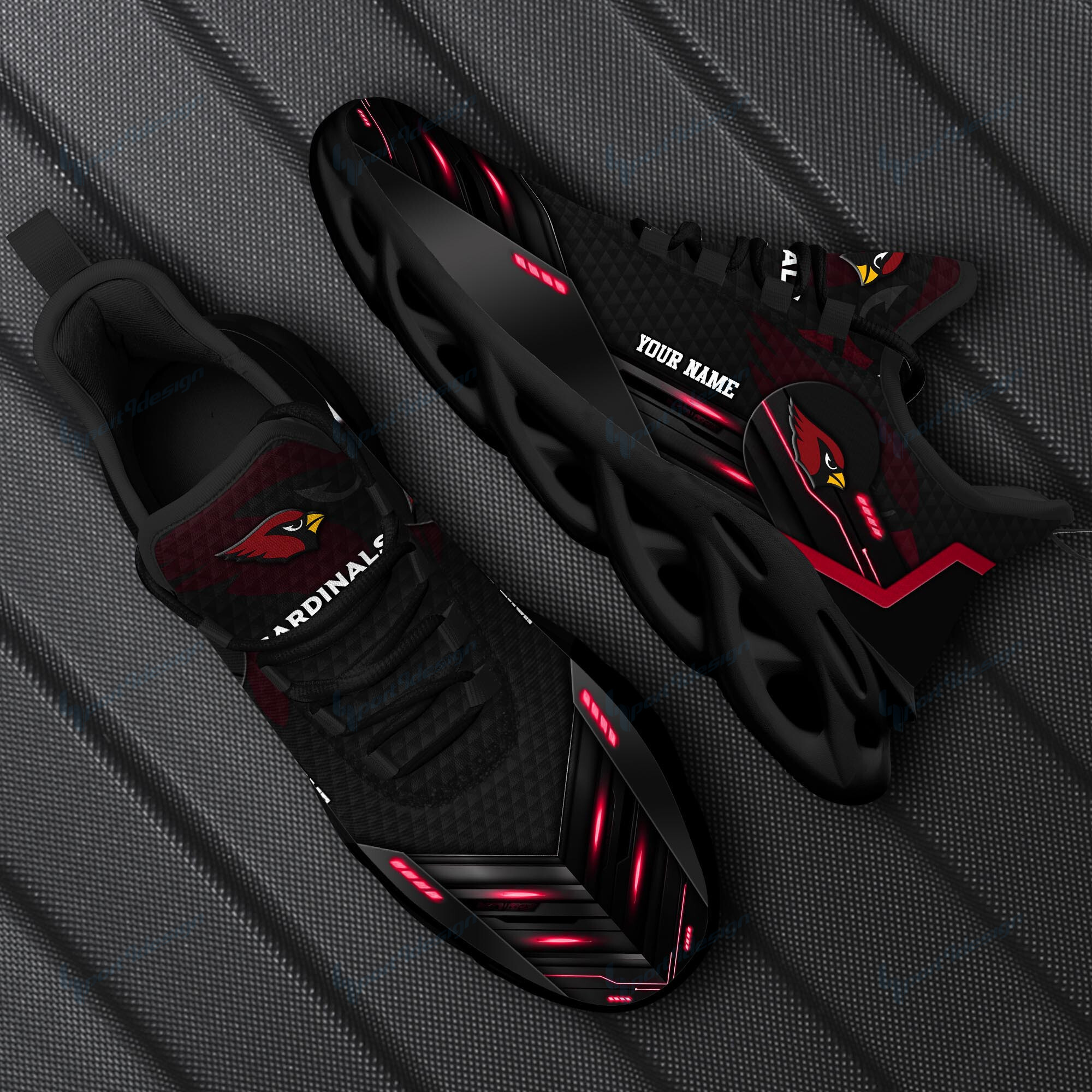Arizona Cardinals NFL Max Soul Shoes Sneakers For Men And Women Calebmatthewhans