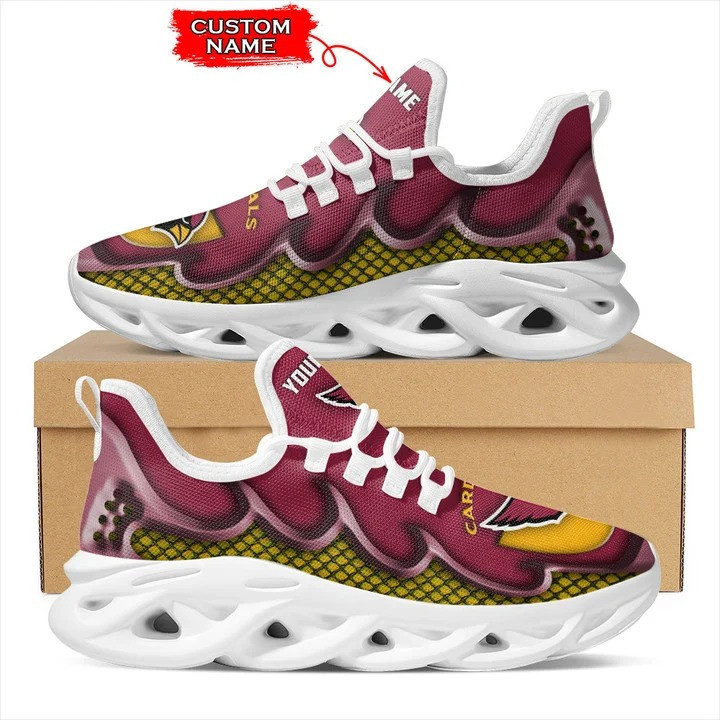 Arizona Cardinals NFL Max Soul Shoes Sneakers For Men And Women Calebmatthewhans