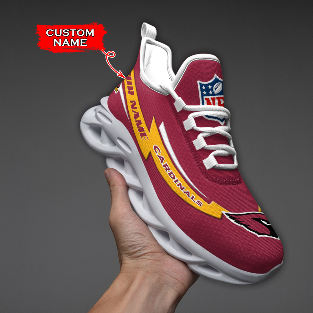 Arizona Cardinals NFL Max Soul Shoes Sneakers For Men And Women Calebmatthewhans