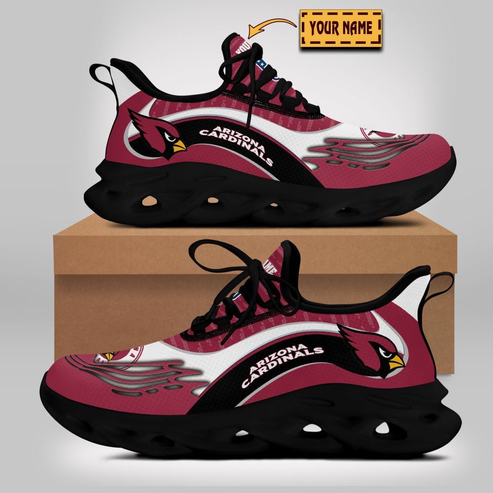 Arizona Cardinals NFL Max Soul Shoes Sneakers For Men And Women Calebmatthewhans