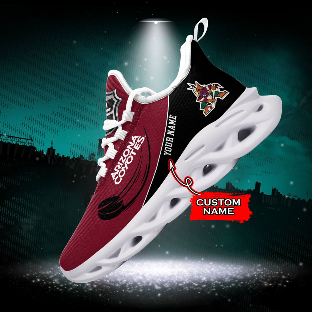 Arizona Coyotes NHL Max Soul Shoes Sneakers For Men And Women Calebmatthewhans