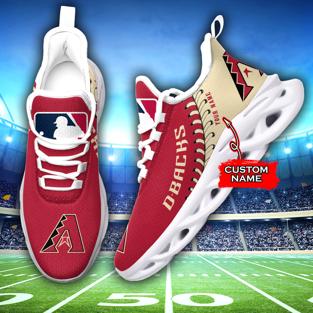Arizona Diamondbacks MLB Max Soul Shoes Sneakers For Men And Women Calebmatthewhans