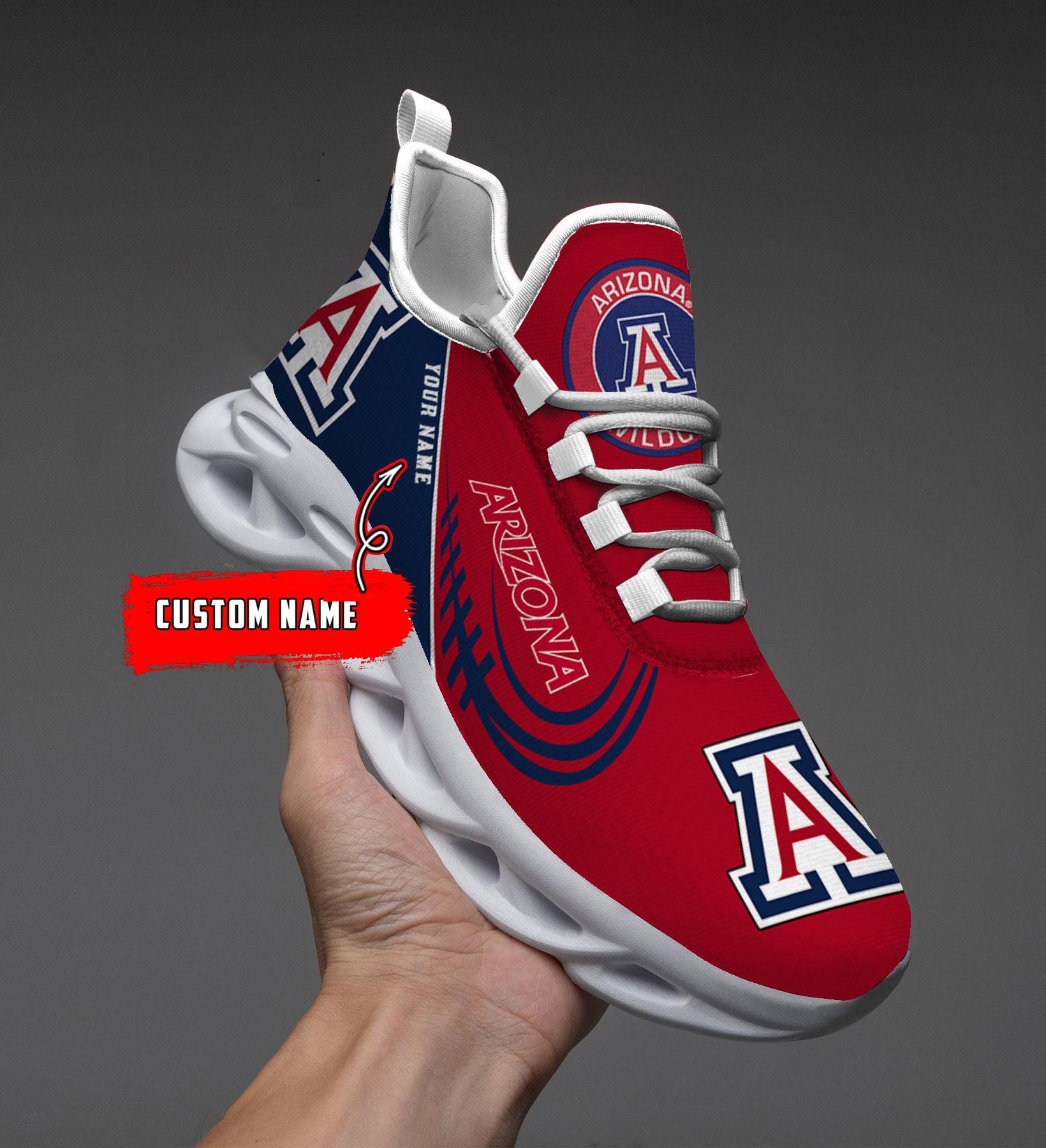Arizona Wildcats Max Soul Shoes Sneakers For Men And Women Calebmatthewhans