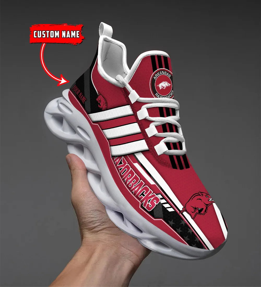 Arkansas Razorbacks Max Soul Shoes Sneakers For Men And Women Calebmatthewhans