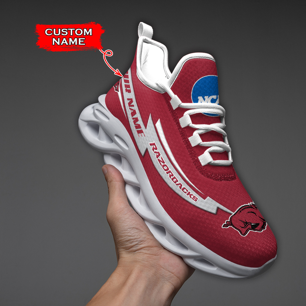 Arkansas Razorbacks NCAA Max Soul Shoes Sneakers For Men And Women Calebmatthewhans