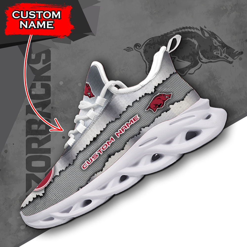 Arkansas Razorbacks NCAA Max Soul Shoes Sneakers For Men And Women Calebmatthewhans