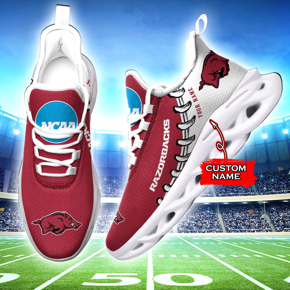 Arkansas Razorbacks NCAA Max Soul Shoes Sneakers For Men And Women Calebmatthewhans