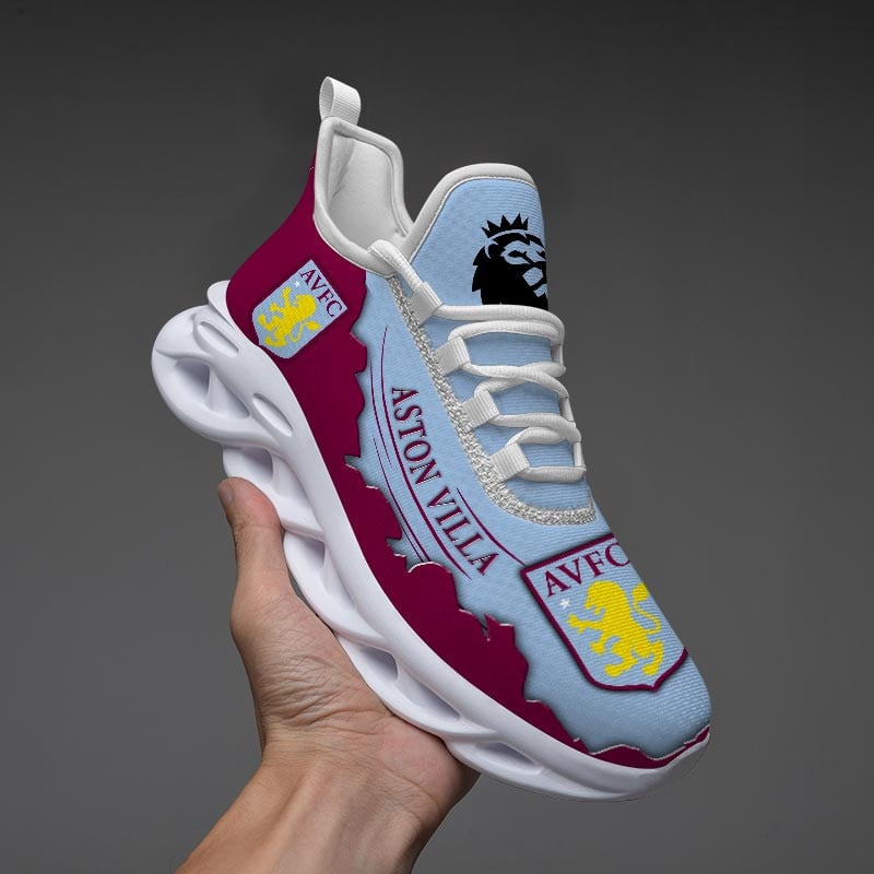 Aston Villa F.C Max Soul Shoes Sneakers For Men And Women Calebmatthewhans