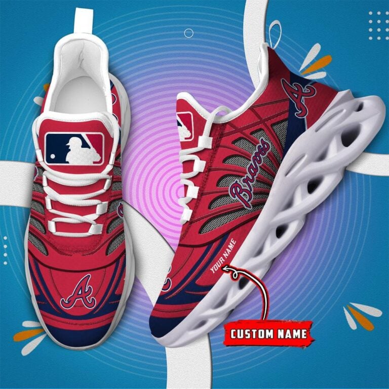 Atlanta Braves Max Soul Shoes Sneakers For Men And Women Calebmatthewhans