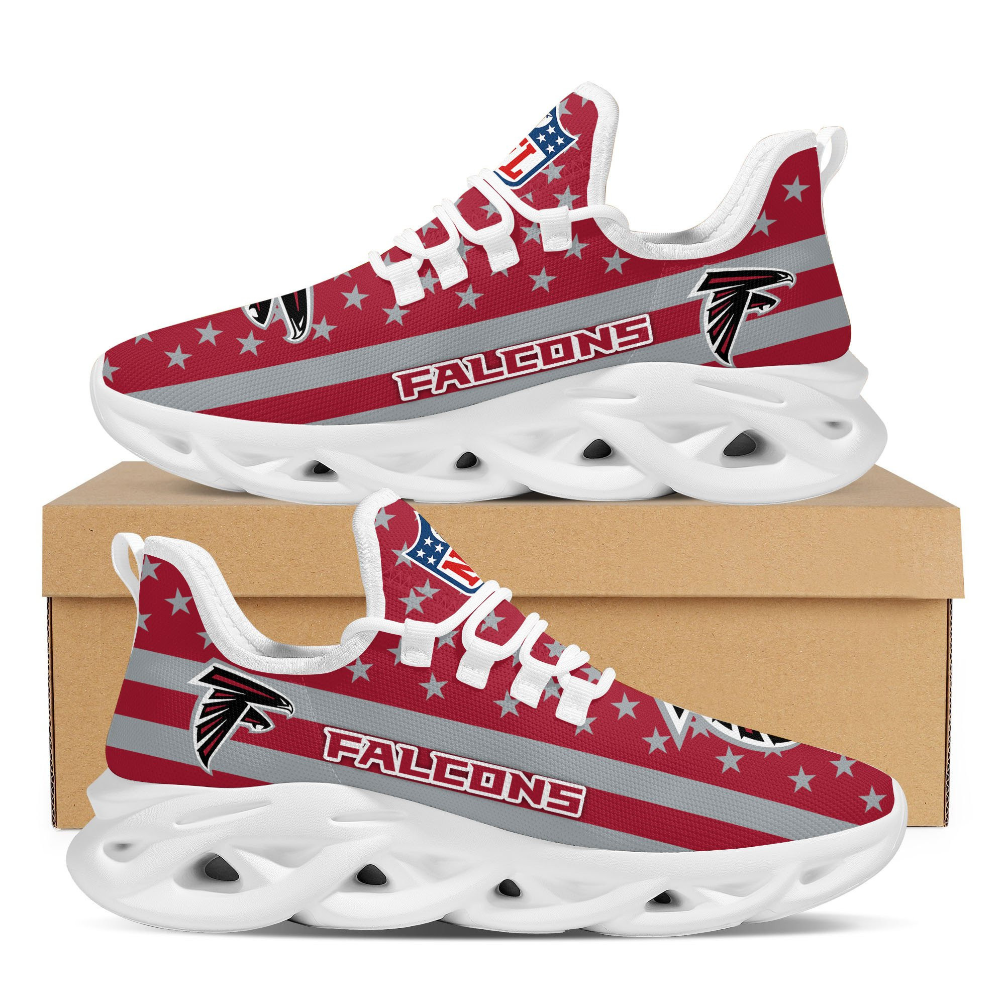 Atlanta Falcons NFL Max Soul Shoes Sneakers For Men And Women Calebmatthewhans