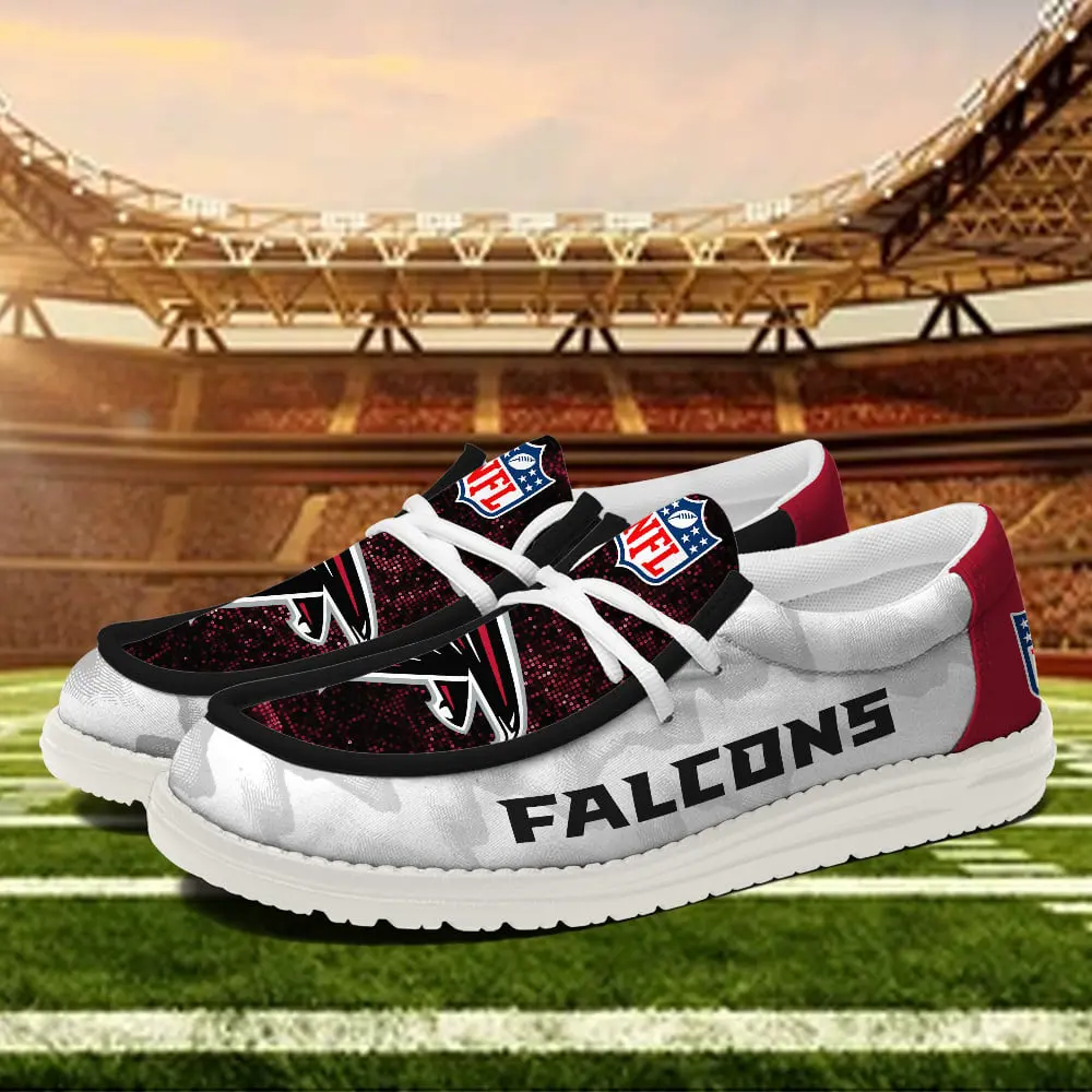 Atlanta Falcons Personalized Hey Dude Shoes For Men And Women Calebmatthewhans