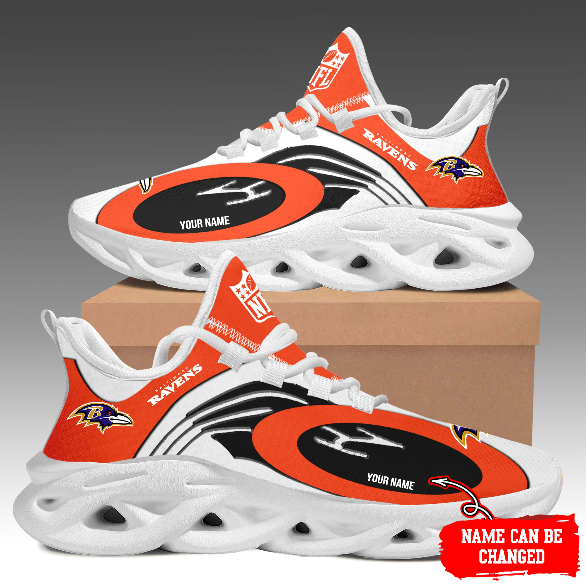 Baltimore Ravens Max Soul Shoes Sneakers For Men And Women Calebmatthewhans