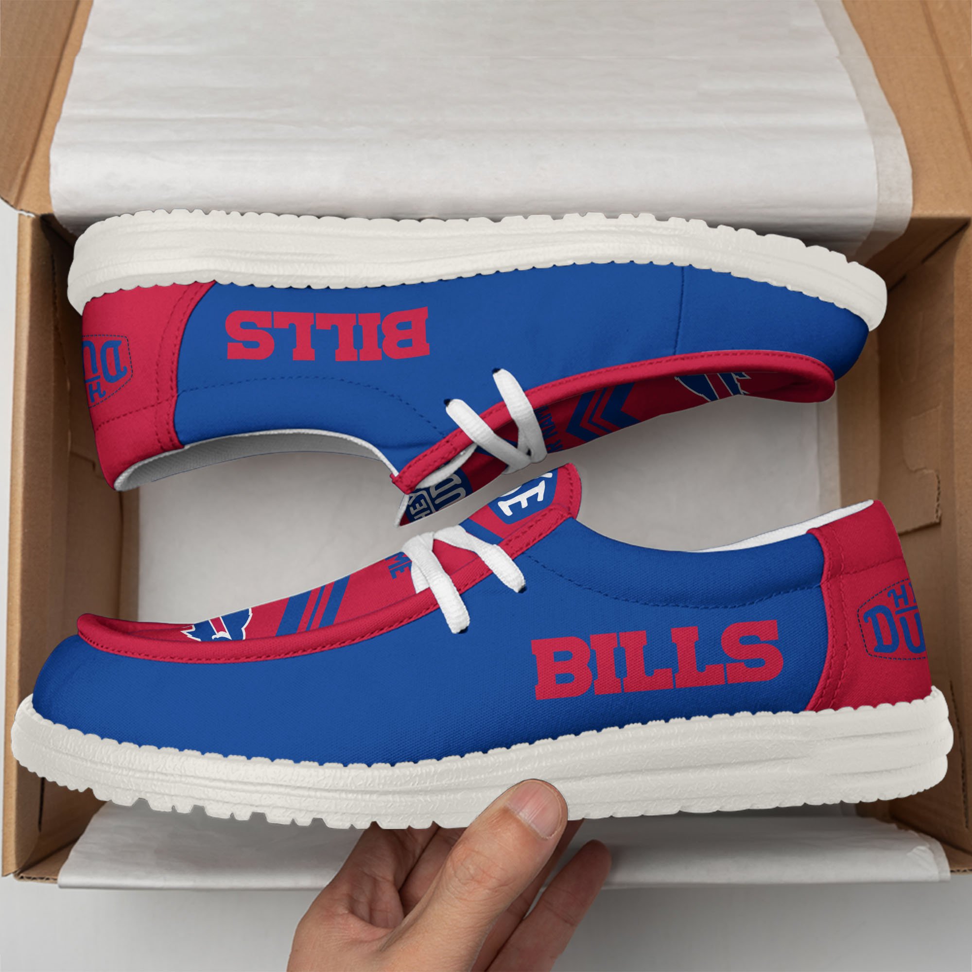 Buffalo Bills Personalized Hey Dude Shoes For Men And Women Calebmatthewhans