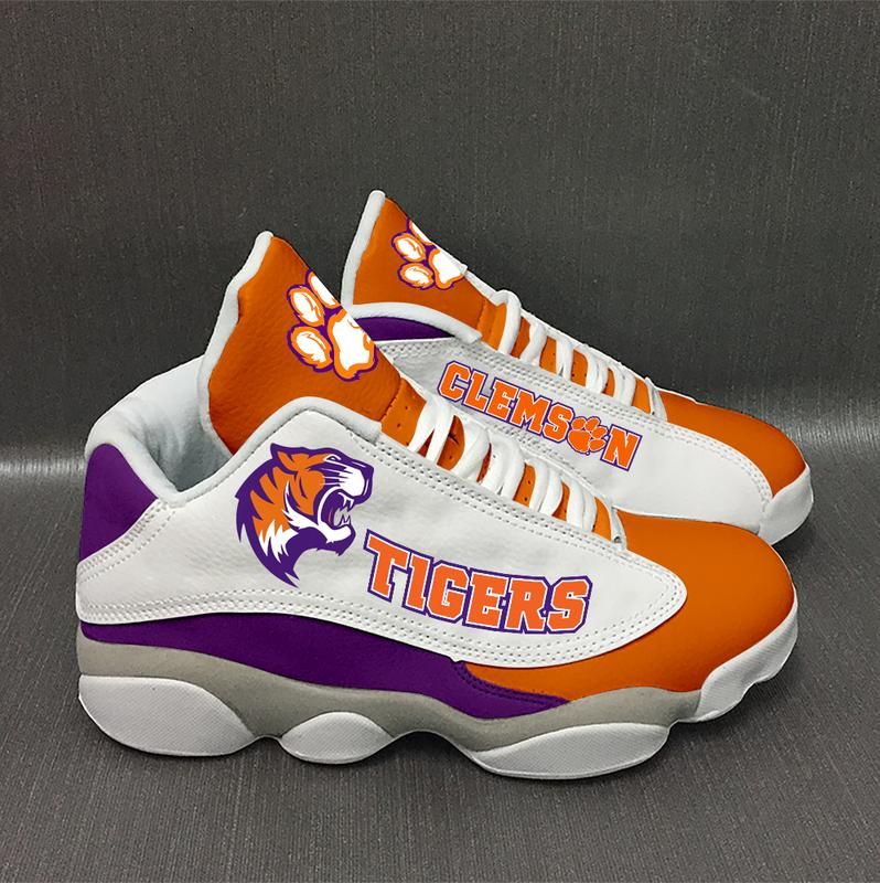 Clemson Tigers AJ13 Sneakers Shoes For Men And Women Calebmatthewhans