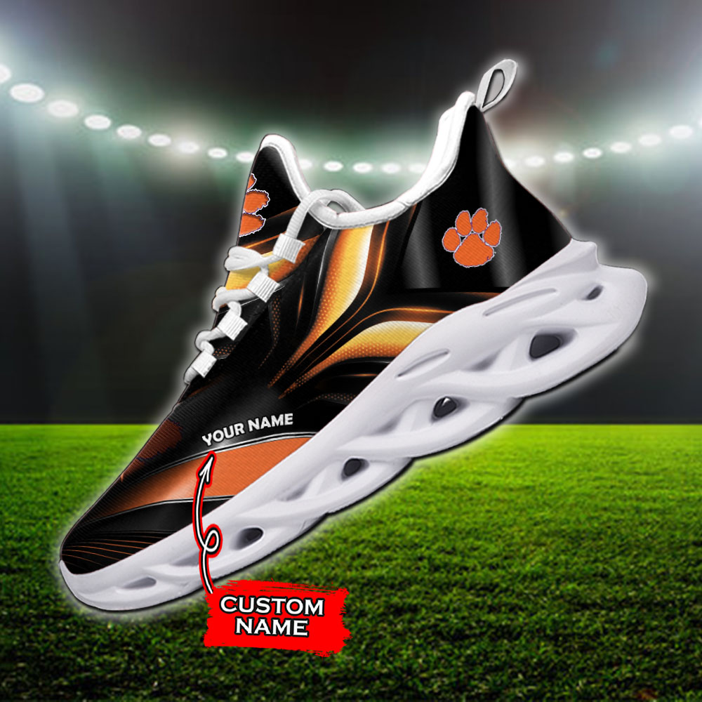 Clemson Tigers NCAA Max Soul Shoes Sneakers For Men And Women Calebmatthewhans