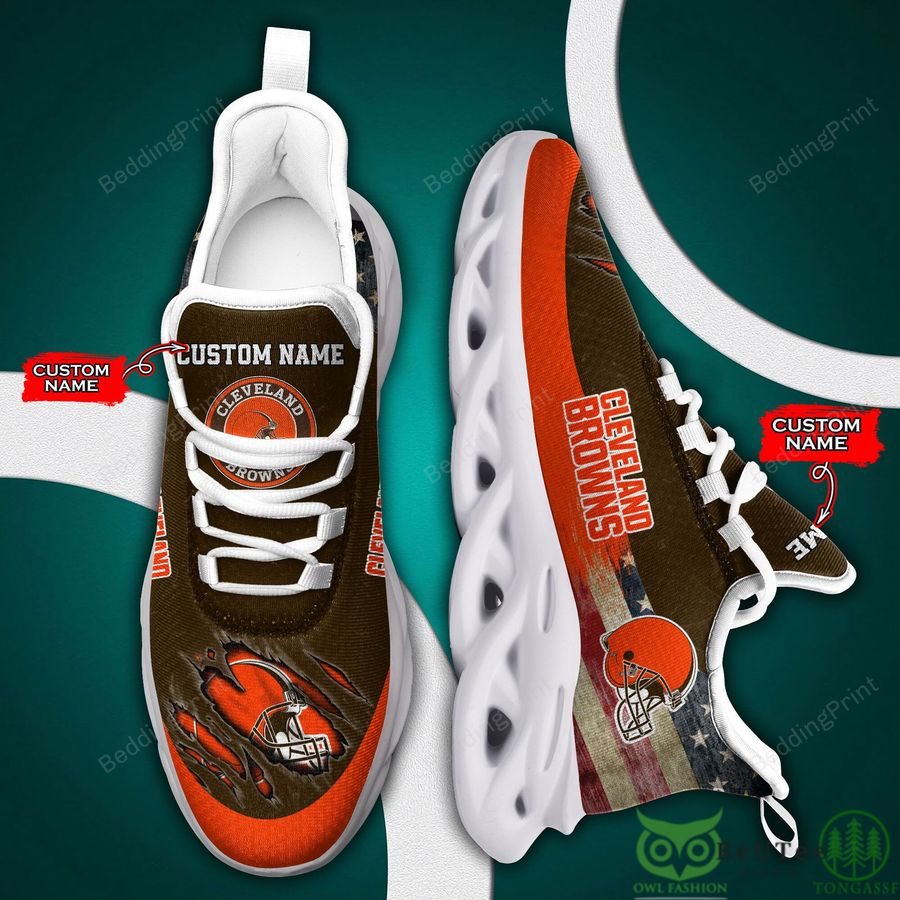 Cleveland Browns Max Soul Shoes Sneakers For Men And Women Calebmatthewhans
