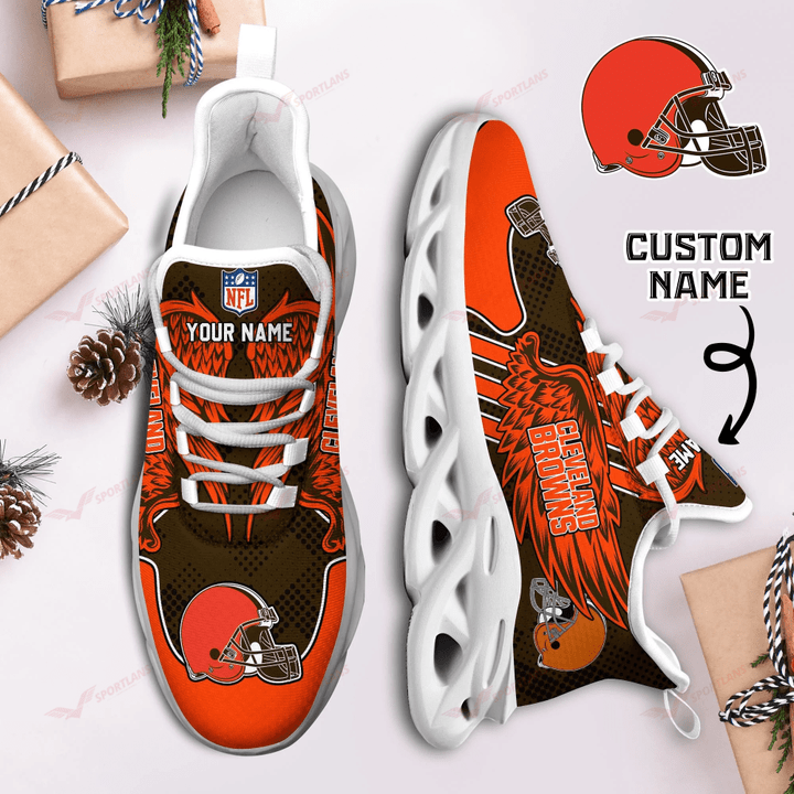 Cleveland Browns NFL Max Soul Shoes Sneakers For Men And Women Calebmatthewhans