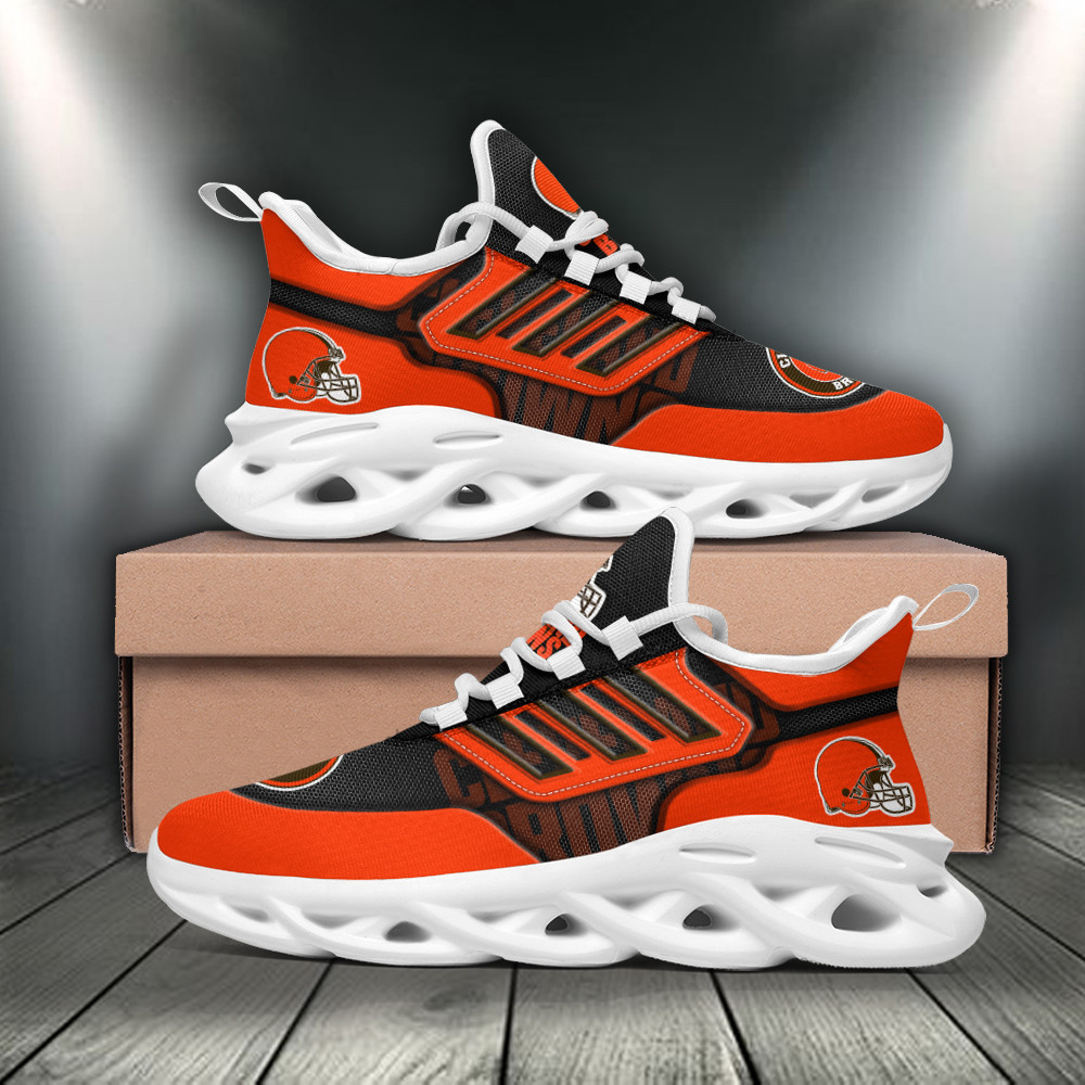 Cleveland Browns NFL Max Soul Shoes Sneakers For Men And Women Calebmatthewhans