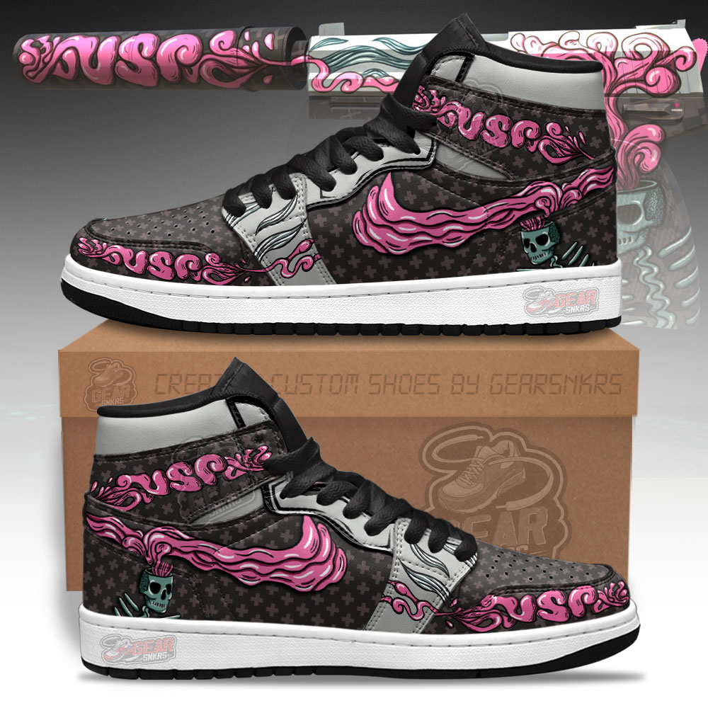 Cortex USP Counter Strike Skins AJ1 High Sneakers Shoes For Men And Women Calebmatthewhans