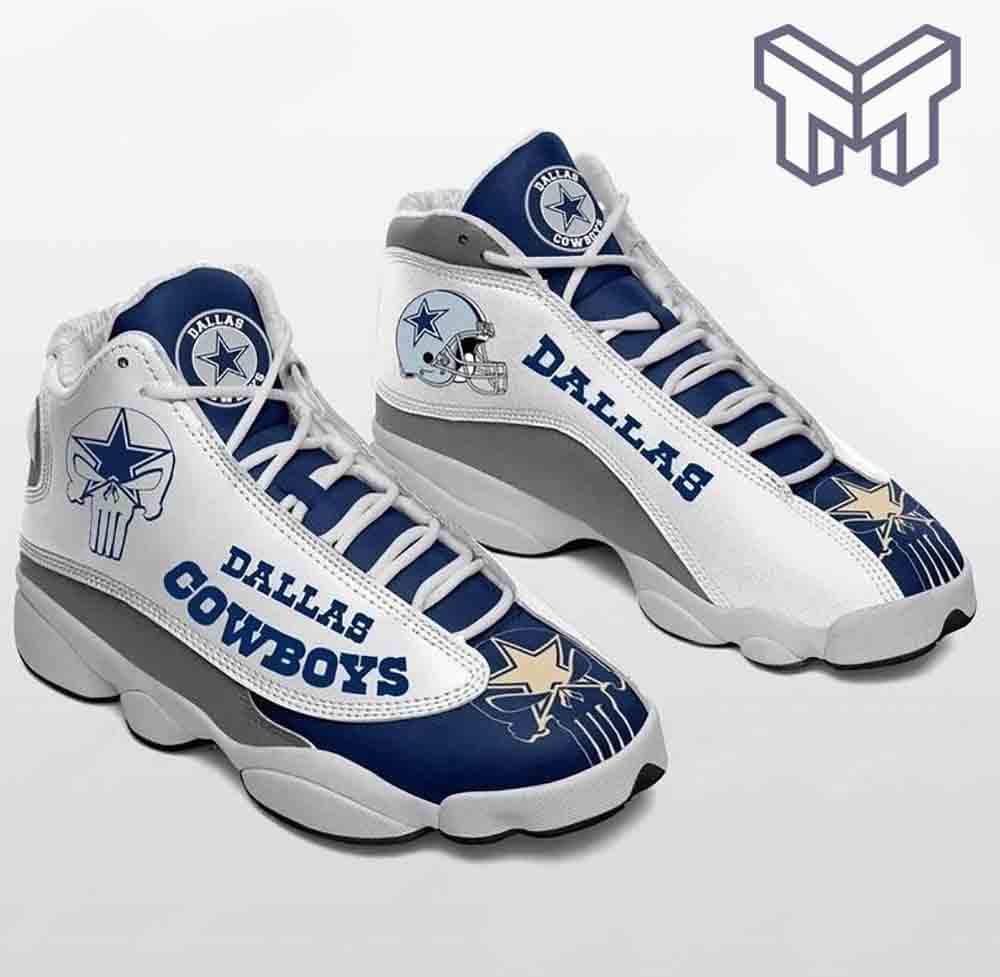 Dallas Cowboys AJ13 Sneakers Shoes For Men And Women Calebmatthewhans