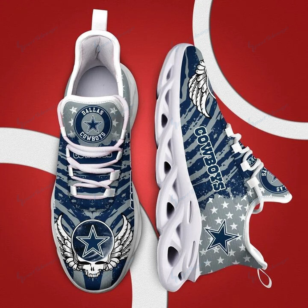 Dallas Cowboys Max Soul Shoes Sneakers For Men And Women Calebmatthewhans