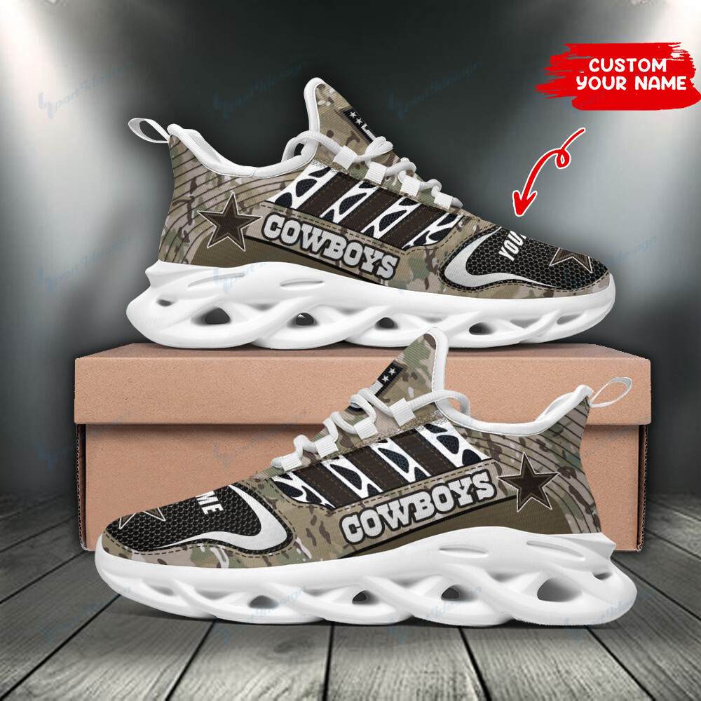 Dallas Cowboys Max Soul Shoes Sneakers For Men And Women Calebmatthewhans