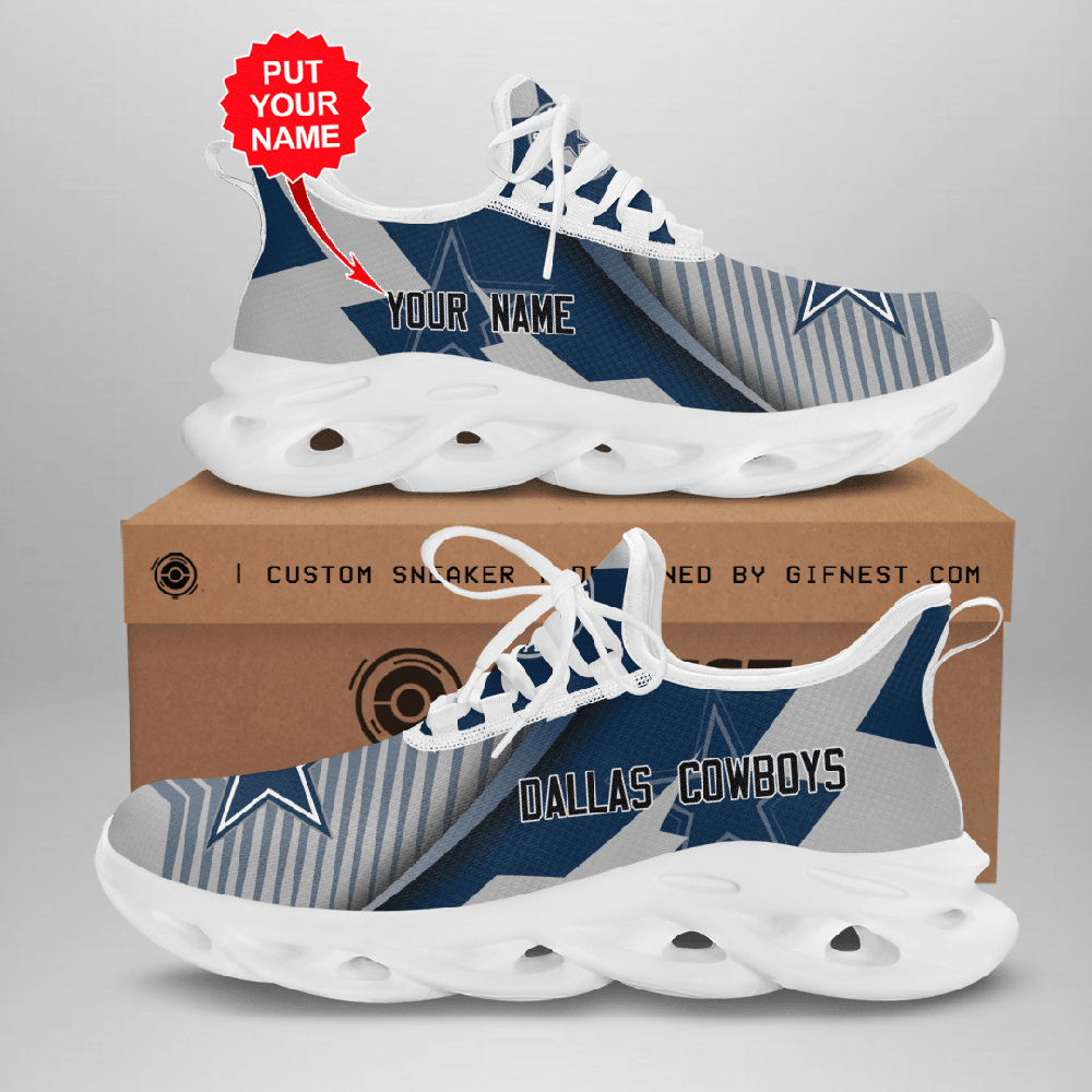 Dallas Cowboys Max Soul Shoes Sneakers For Men And Women Calebmatthewhans