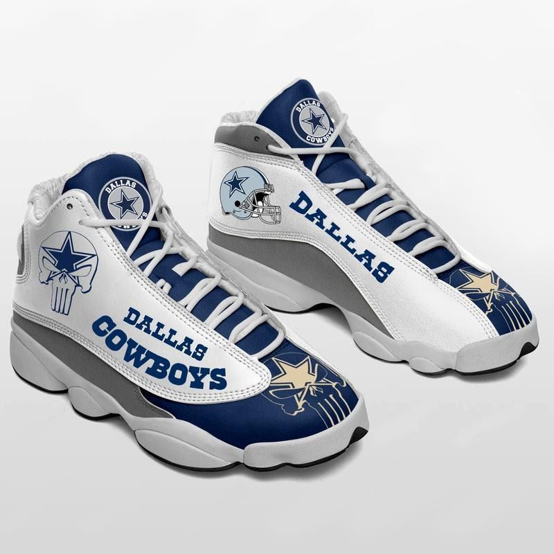 Dallas Cowboys NFL AJ13 Sneakers Shoes For Men And Women Calebmatthewhans