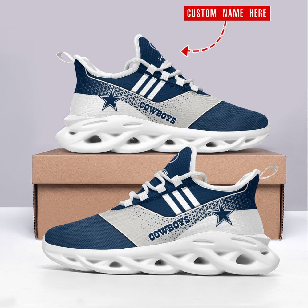 Dallas Cowboys NFL Max Soul Shoes Sneakers For Men And Women Calebmatthewhans