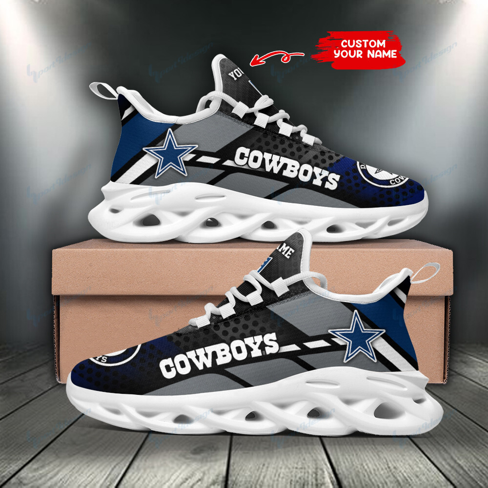 Dallas Cowboys NFL Max Soul Shoes Sneakers For Men And Women Calebmatthewhans