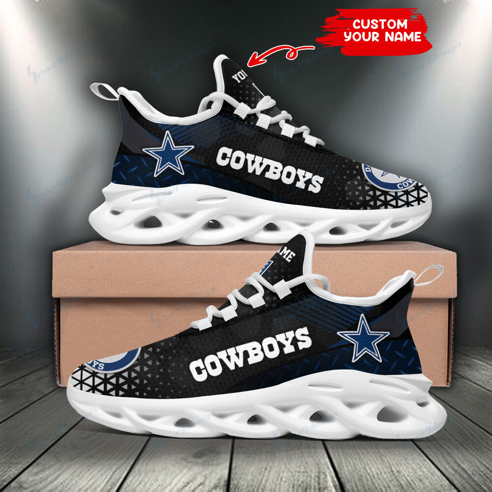 Dallas Cowboys NFL Max Soul Shoes Sneakers For Men And Women Calebmatthewhans