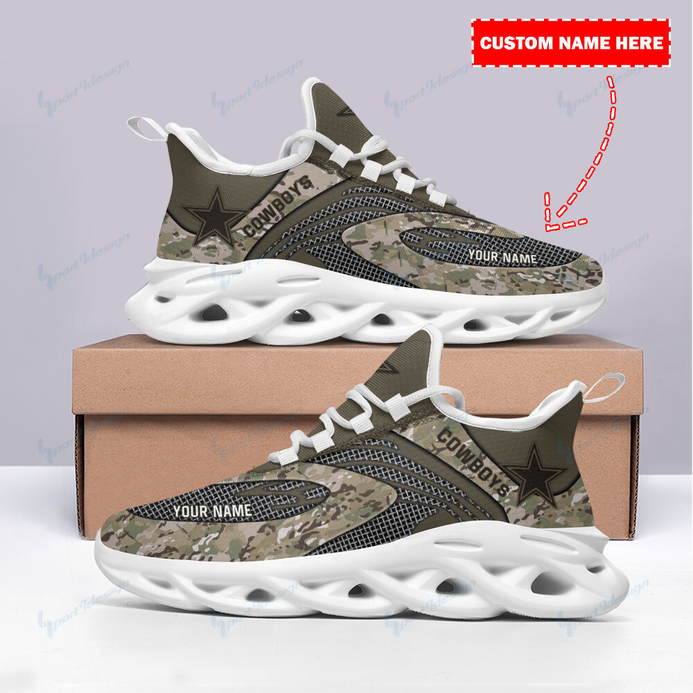 Dallas Cowboys NFL Max Soul Shoes Sneakers For Men And Women Calebmatthewhans