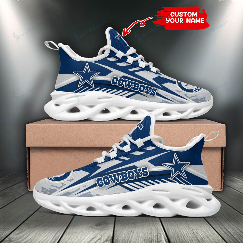 Dallas Cowboys NFL Max Soul Shoes Sneakers For Men And Women Calebmatthewhans