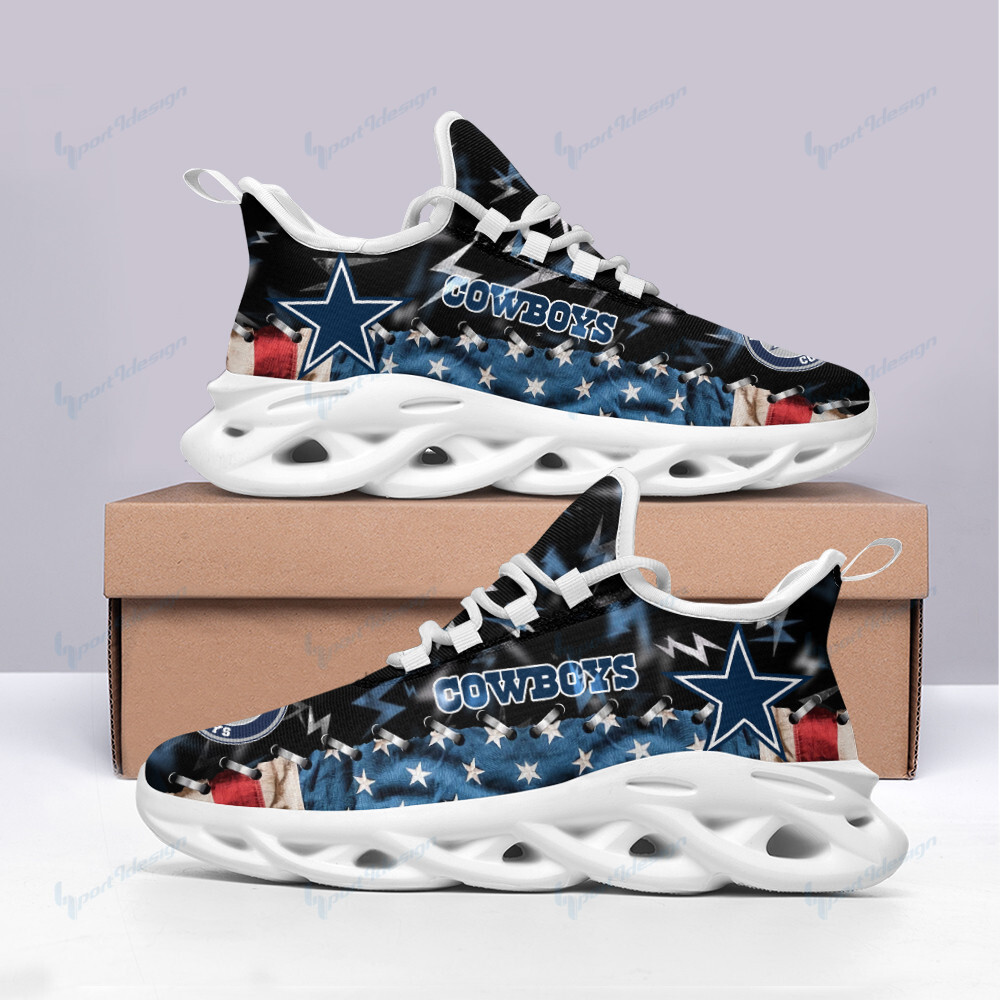 Dallas Cowboys NFL Max Soul Shoes Sneakers For Men And Women Calebmatthewhans