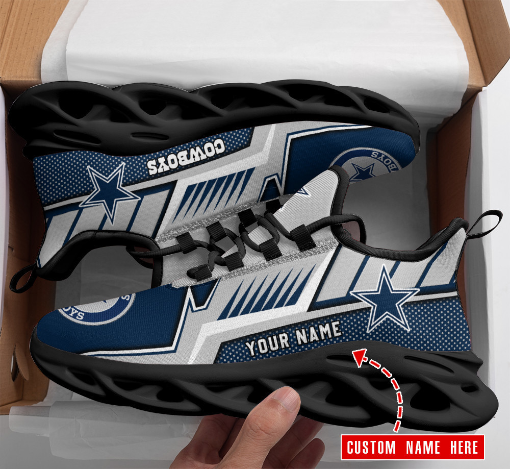 Dallas Cowboys NFL Max Soul Shoes Sneakers For Men And Women Calebmatthewhans
