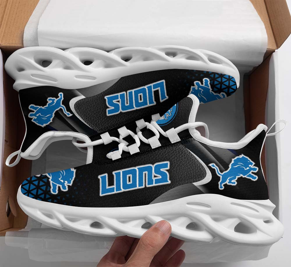 Detroit Lions NFL Max Soul Shoes Sneakers For Men And Women Calebmatthewhans
