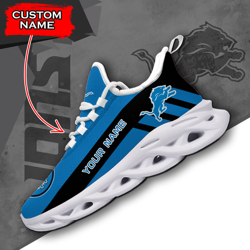 Detroit Lions NFL Max Soul Shoes Sneakers For Men And Women Calebmatthewhans