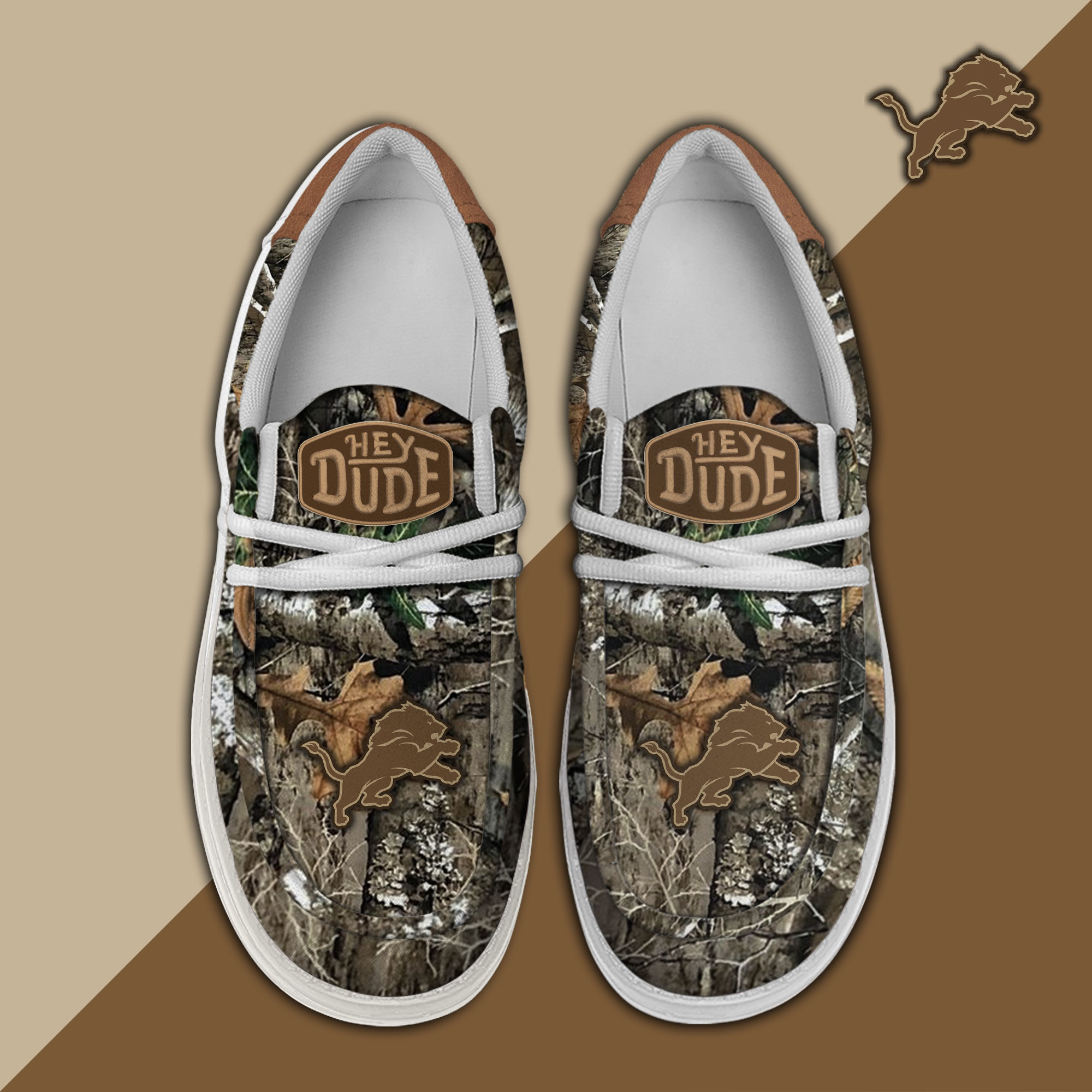 Detroit Lions Personalized Hey Dude Shoes For Men And Women Calebmatthewhans