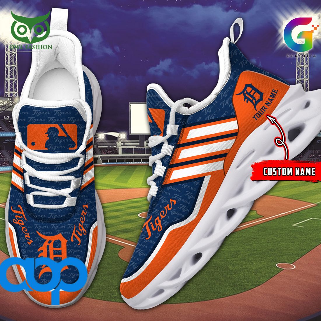 Detroit Tigers Max Soul Shoes Sneakers For Men And Women Calebmatthewhans