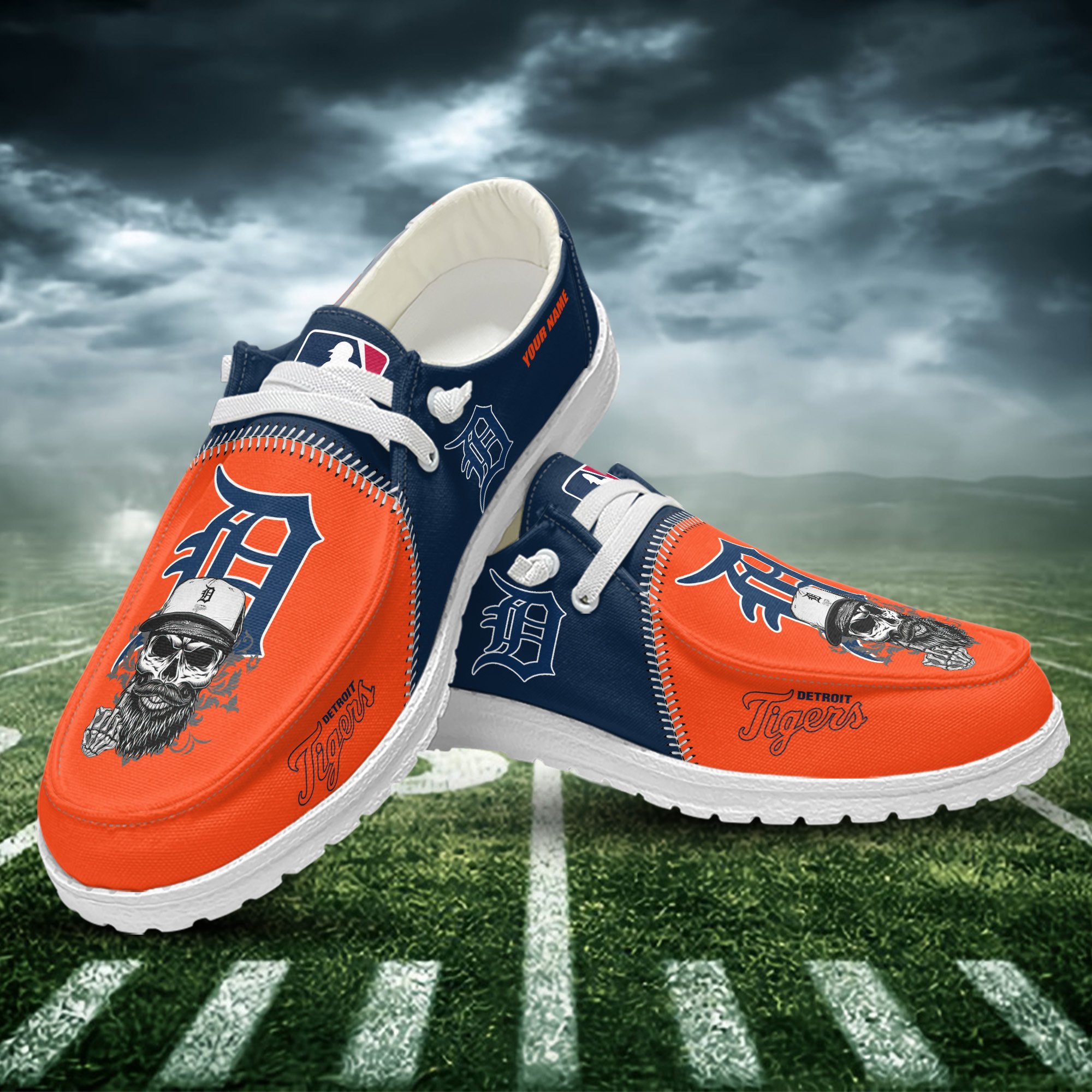 Detroit Tigers Personalized Hey Dude Shoes For Men And Women Calebmatthewhans