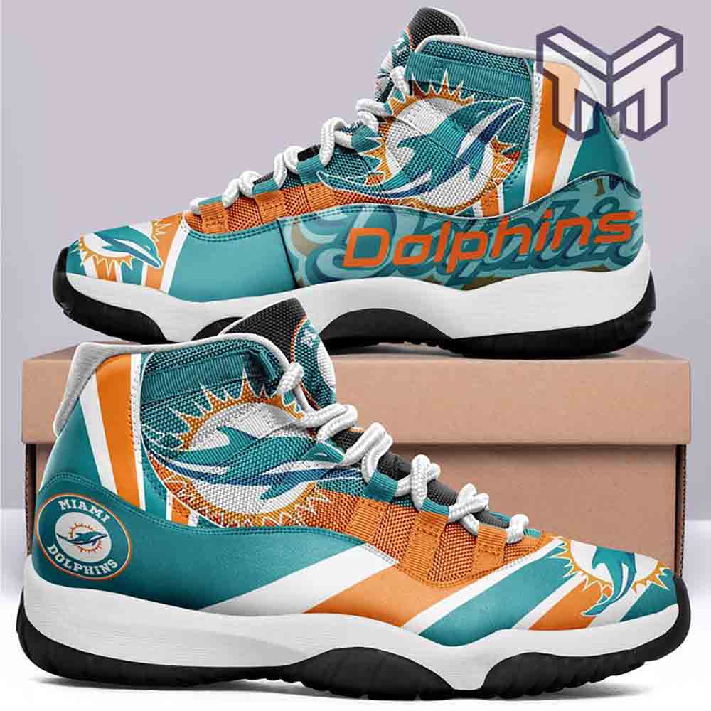 Dolphins AJ11 Sneakers Shoes For Men And Women Calebmatthewhans