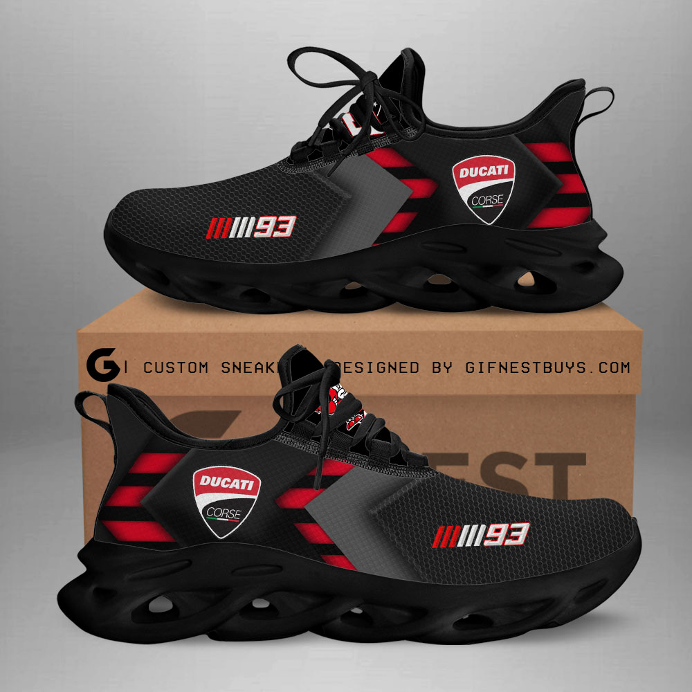 Ducati Lenovo Team x Marc Marquez Max Soul Shoes Sneakers For Men And Women Calebmatthewhans