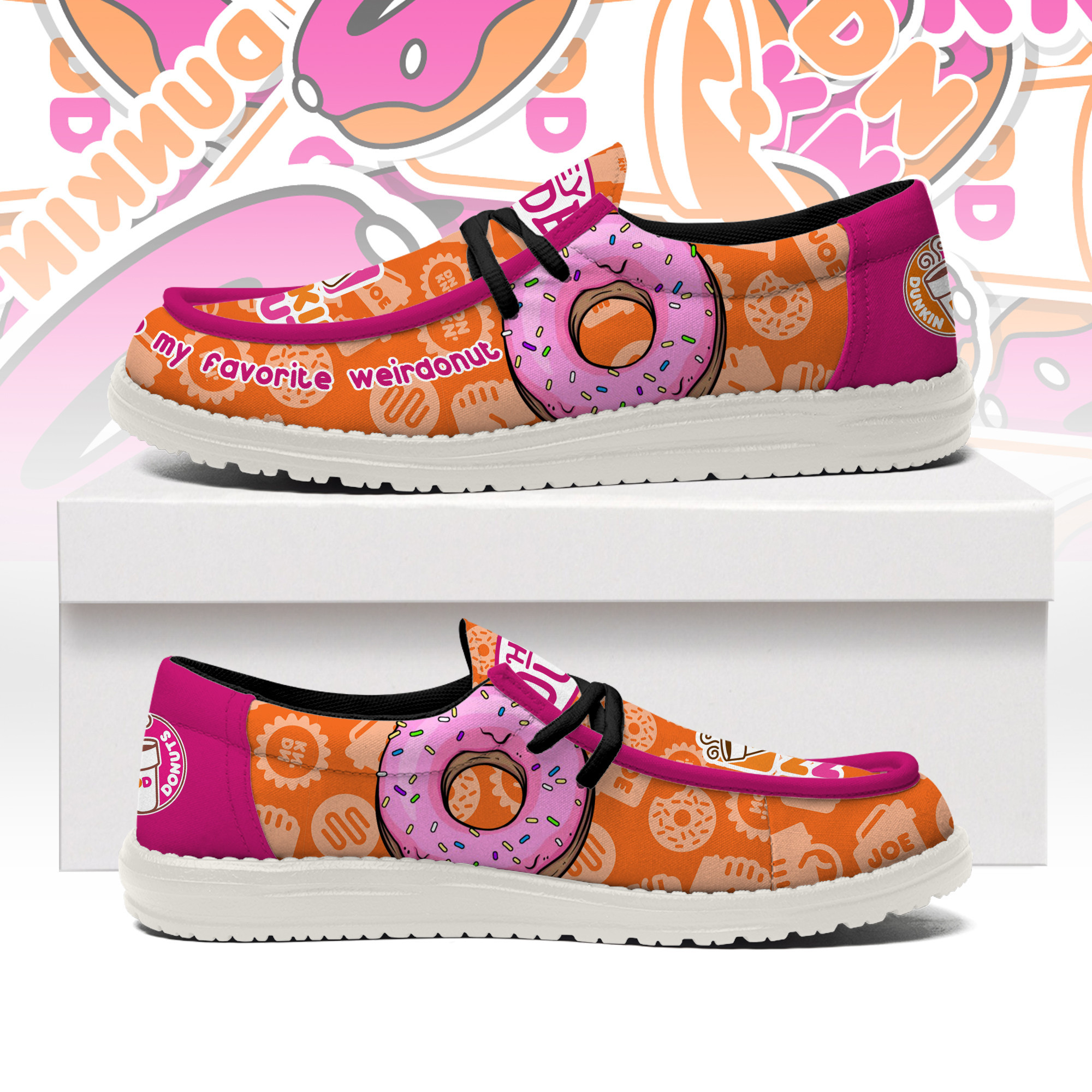 Dunkin’ Donuts – Custom Name Hey Dude Calebmatthewhans