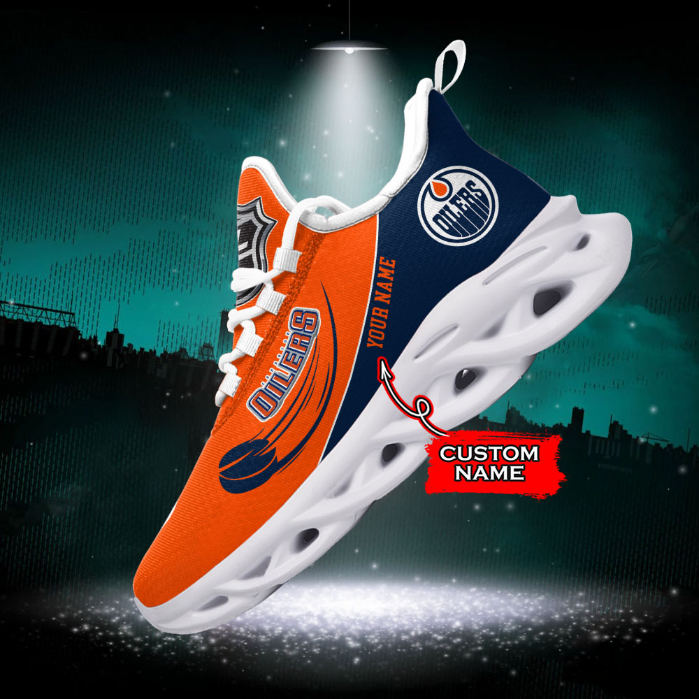 Edmonton Oilers NHL Max Soul Shoes Sneakers For Men And Women Calebmatthewhans