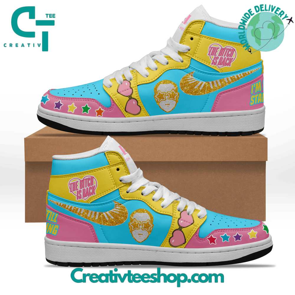 Elton John AJ1 High Sneakers Shoes For Men And Women Calebmatthewhans