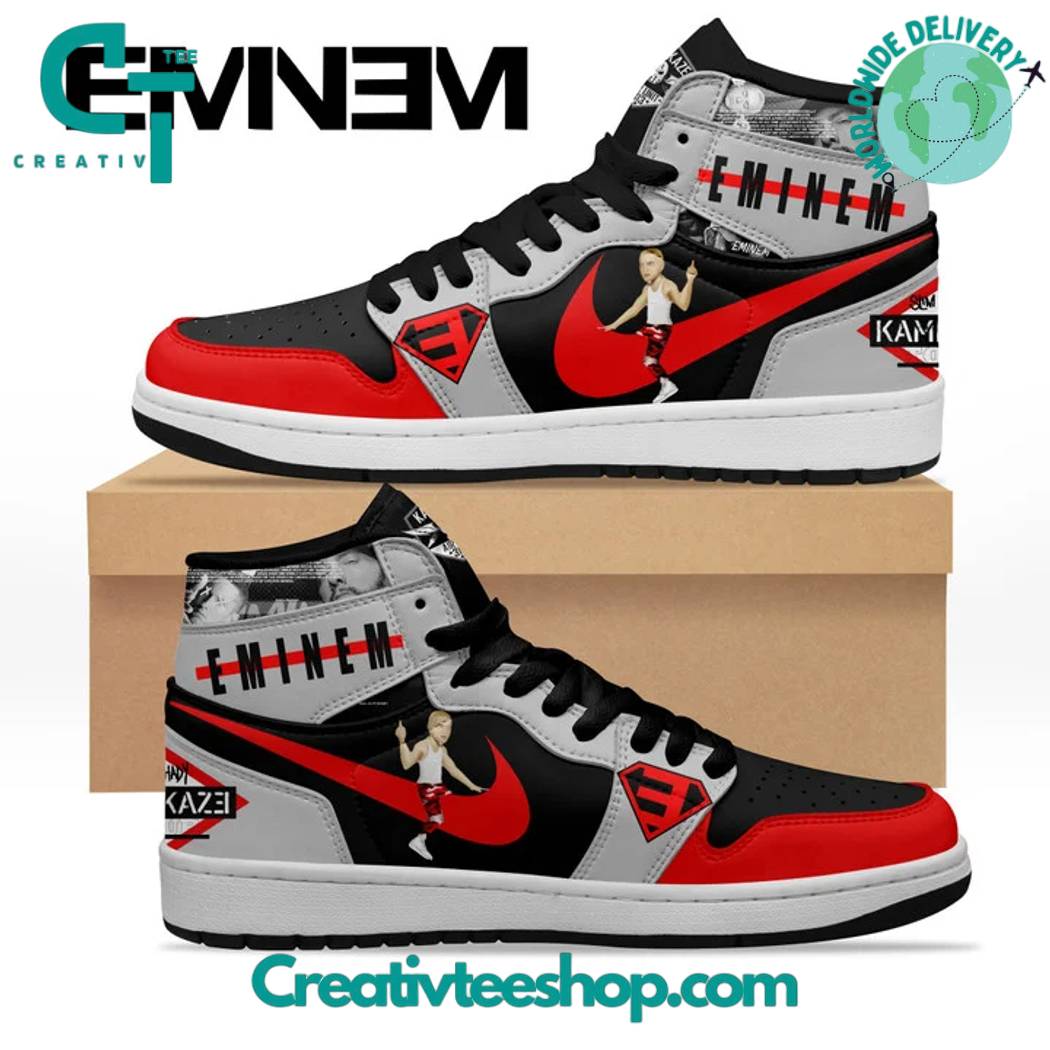 Eminem AJ1 High Sneakers Shoes For Men And Women Calebmatthewhans