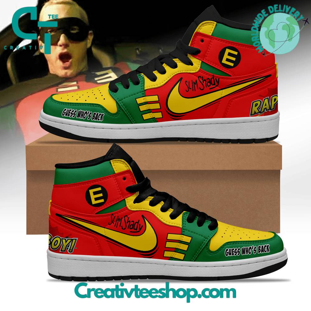 Eminem AJ1 High Sneakers Shoes For Men And Women Calebmatthewhans